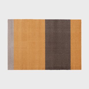 tica copenhagen Stripes gangmat horizontaal Dijon-brown-sand, 90x130 cm
