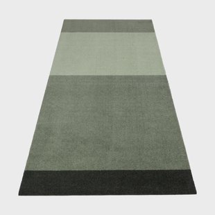tica copenhagen Stripes gangmat horizontaal Green, 90x200 cm