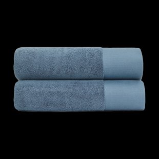 Juniper Juniper douchehanddoek 70x140 cm 2-pack North Sea Blue
