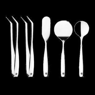 Hardanger Bestikk Hardanger buffetset bestek 5-delig Roestvrij staal