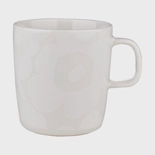 Marimekko Unikko mok 40 cl White-off white