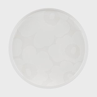Marimekko Unikko bord Ø20 cm White-off white