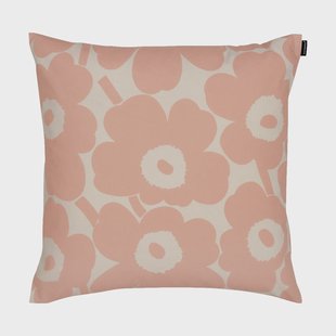 Marimekko Pieni Unikko kussenhoes 50x50 cm Cotton-peach