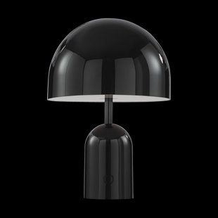 Tom Dixon Bell Portable LED tafellamp 28 cm Zwart