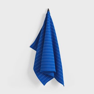 HAY Canteen keukenhanddoek 52x80 cm Blue pinstripe