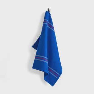 HAY Canteen keukenhanddoek 52x80 cm Blue/fuchsia