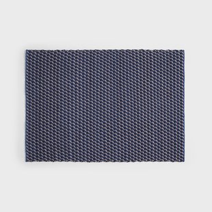 HAY Channel vloerkleed Blauw-wit 170x240 cm