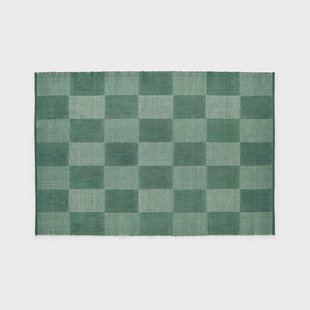 HAY Check vloerkleed S Green 140x200 cm