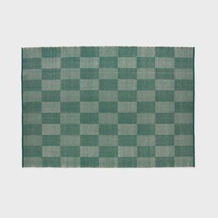 HAY Check vloerkleed S Green 170x240 cm