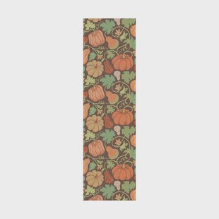 Ekelund Linneväveri Plenty of pumpkin tafelloper 35x120 cm