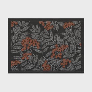 Ekelund Linneväveri Rönnbärsblad placemat 35x48 cm