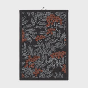 Ekelund Linneväveri Rönnbärsblad keukenhanddoek 35x50 cm