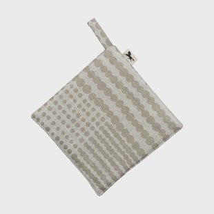 Almedahls Pricktyg pannenlap 23x23 cm Natuur-taupe