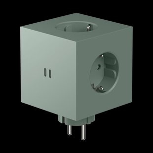 Avolt Square 2 stopcontact Oak Green