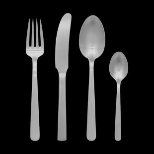 Kay Bojesen Grand Prix bestekset 4-delig Matte steel