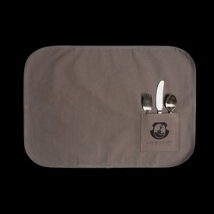 Kay Bojesen Grand Prix kinderbestek en placemat 4-delig Polished steel