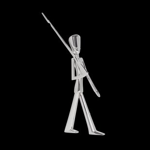 Kay Bojesen Royal Guard figuur 16 cm Polished steel Kay Bojesen Royal Guard figuur 16 cm Polished steel