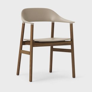 Normann Copenhagen Herit stoel gerookt eikenhout Sand