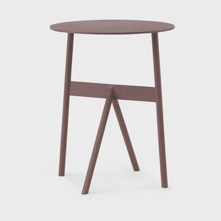 Normann Copenhagen Stock Table bijzettafel Ø37 cm H:46 cm Wine Normann Copenhagen Stock Table bijzettafel Ø37 cm H:46 cm Wine