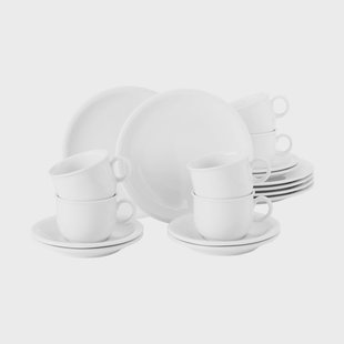Seltmann Weiden Compact koffieservies 18-delig Wit