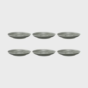 Seltmann Weiden Terra koffieschotel Ø12 cm 6-pack Pearl Grey