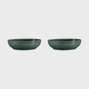 Seltmann Weiden Terra schaal Ø25,5 cm 2-pack Moss Green