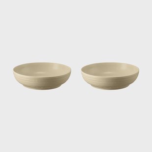 Seltmann Weiden Terra schaal Ø25,5 cm 2-pack Sand Beige