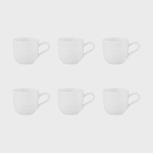 Seltmann Weiden Terra espressokopje 9 cl 6-pack Wit