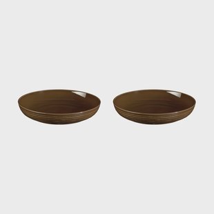 Seltmann Weiden Terra schaal Ø28 cm 2-pack Earth Brown