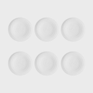 Seltmann Weiden Terra bord Ø22,7 cm 6-pack Wit