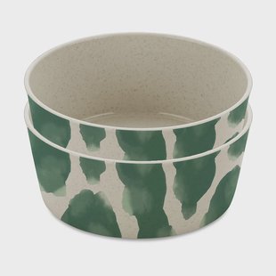 Koziol Connect kom Ø15,5 cm 2-pack Monstera splash