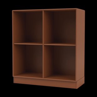 Montana SHOW rek 69,6x69,6 cm, sokkel 7 cm 146-Hazelnut