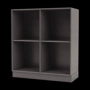 Montana SHOW rek 69,6x69,6 cm, sokkel 7 cm 35-Coffee