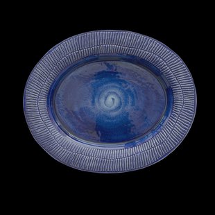 Mateus Stripes schotel 30x35 cm Blauw