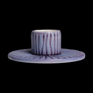 Mateus Stripes kandelaar Ø8 cm Viool