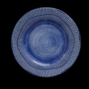 Mateus Stripes bord Ø21 cm Blauw