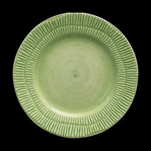 Mateus Stripes bord Ø21 cm Groen