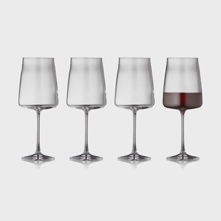 Lyngby Glas Zero rodewijnglas 54 cl 4-pack Kristal