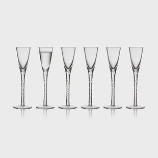 Lyngby Glas Paris borrelglas 2,5 cl 6-pack Transparant