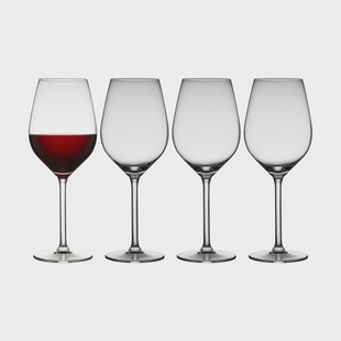 Lyngby Glas Juvel rodewijnglas 50 cl 4-pack Transparant