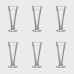 La Rochère Abeille champagneglas flute 15 cl 6-pack Transparant