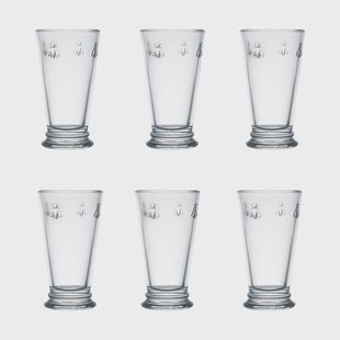 La Rochère Abeille drinkglas 46 cl 6-pack Transparant La Rochère Abeille drinkglas 46 cl 6-pack Transparant
