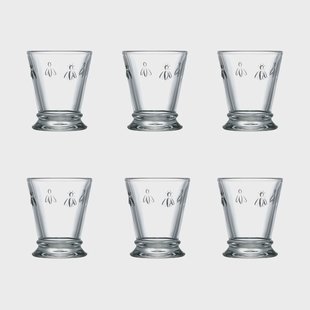 La Rochère Abeille drinkglas 26 cl 6-pack Transparant La Rochère Abeille drinkglas 26 cl 6-pack Transparant