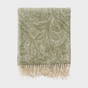 Klippan Yllefabrik Arcadia plaid 130x180 cm Olijf