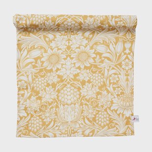 Klippan Yllefabrik Sunflower tafelloper 45x150 cm Golden