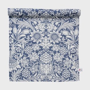 Klippan Yllefabrik Sunflower tafelloper 45x150 cm Dark denim