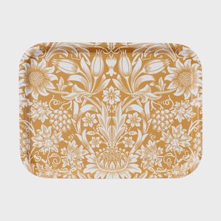 Klippan Yllefabrik Sunflower dienblad 20x27 cm Golden