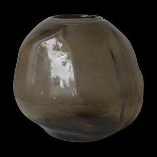 DBKD Pebble vaas bruin Groot Ø28 cm