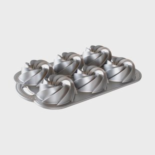 Nordic Ware Nordic Ware Heritage bundtlette bakvorm Zilver