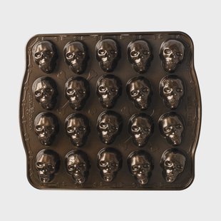 Nordic Ware Nordic Ware Skull Bites bakvorm Brons
